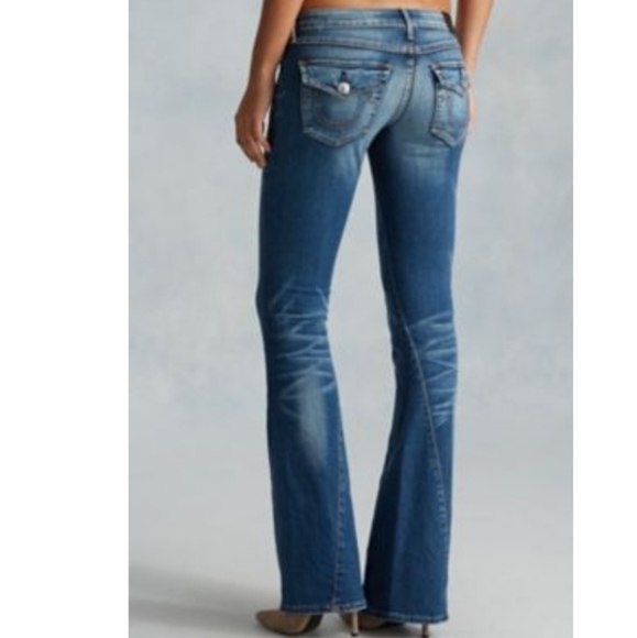 True religion low rise bootcut flare jeans - Picture 1 of 7